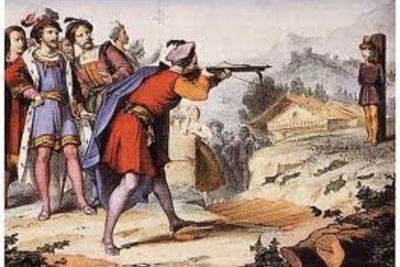 Famous depiction of William Tell